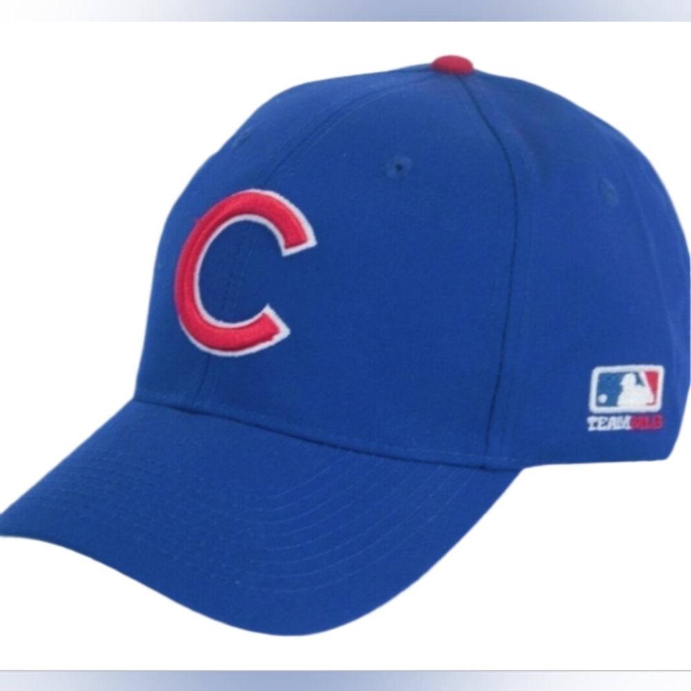 Chicago Cubs Blue And Red MLB VTG OC Sports Baseball Cap - Picture 2 of 3